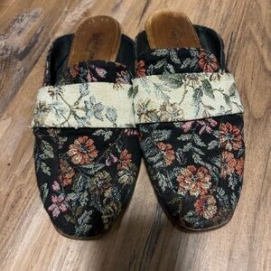 Free People At Ease brocade loafer